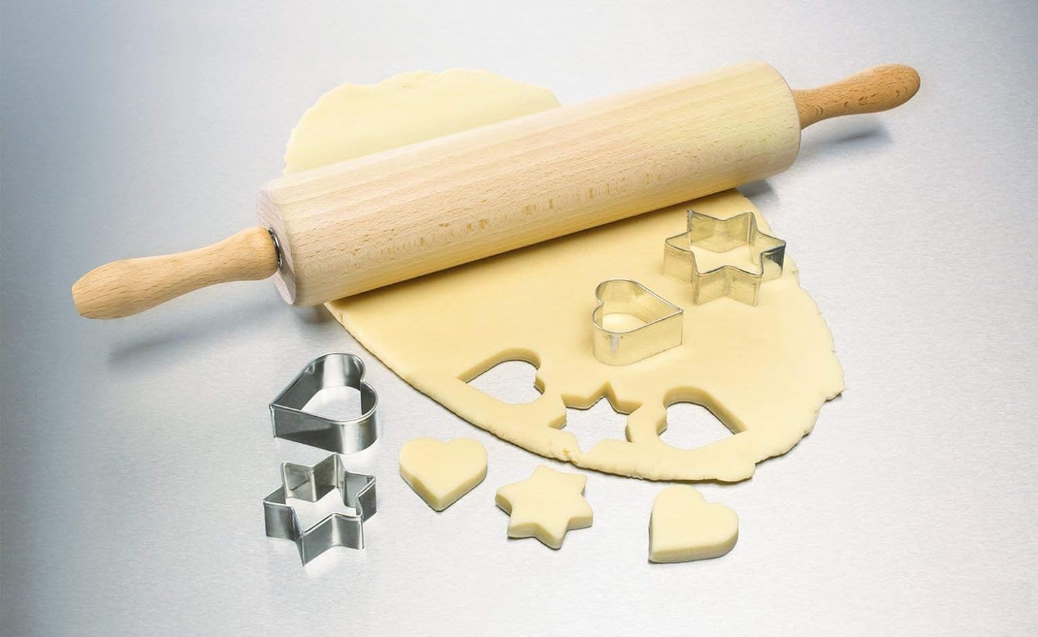 dr-oetker-profi-holzteigrolle-buchenholz-440-mm-holzbraun image 3