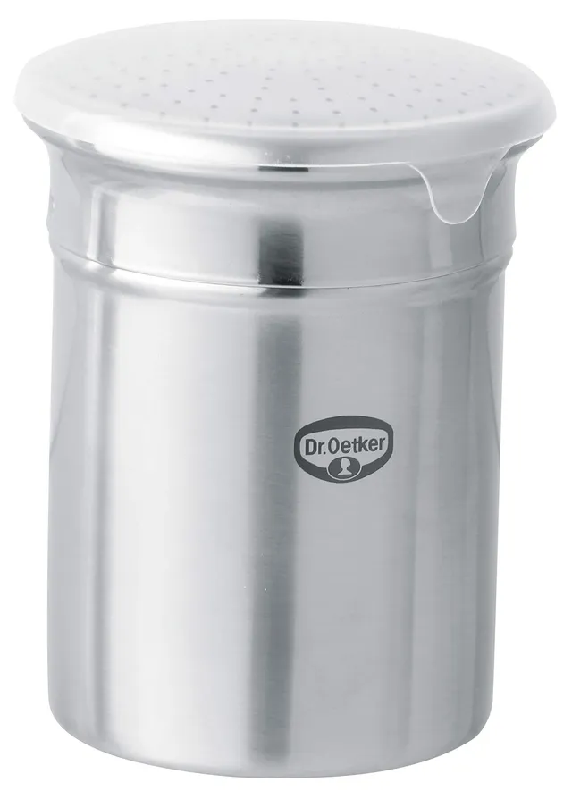 dr-oetker-puderzuckerstreuer-fein-edelstahl-70-x-95-x-70-mm-silber image 1