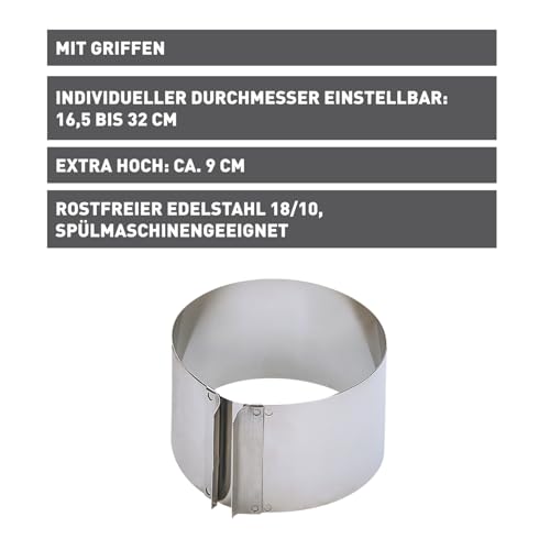 original-kaiser-inspiration-tortenring-16-5-32-x-9-cm-edelstahl-mit-griffen image 8