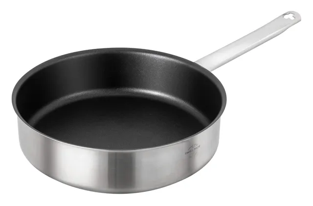kuhn-rikon-montreux-bratpfanne-28-cm-18-10-edelstahl-mit-titan-beschichtung image 1