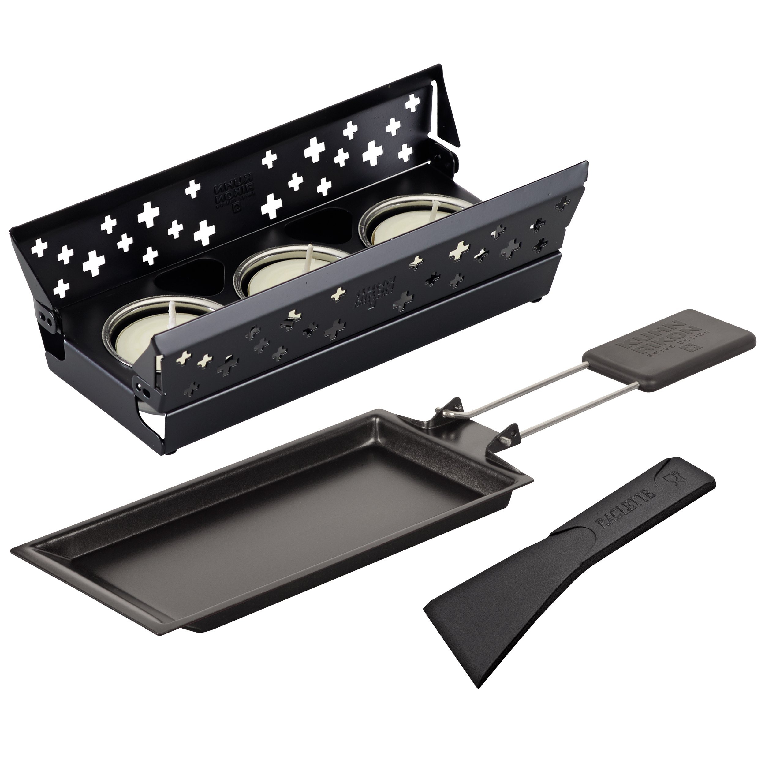 kuhn-rikon-candle-light-mini-raclette-alpengl-hen-teelicht-schwarz image 7