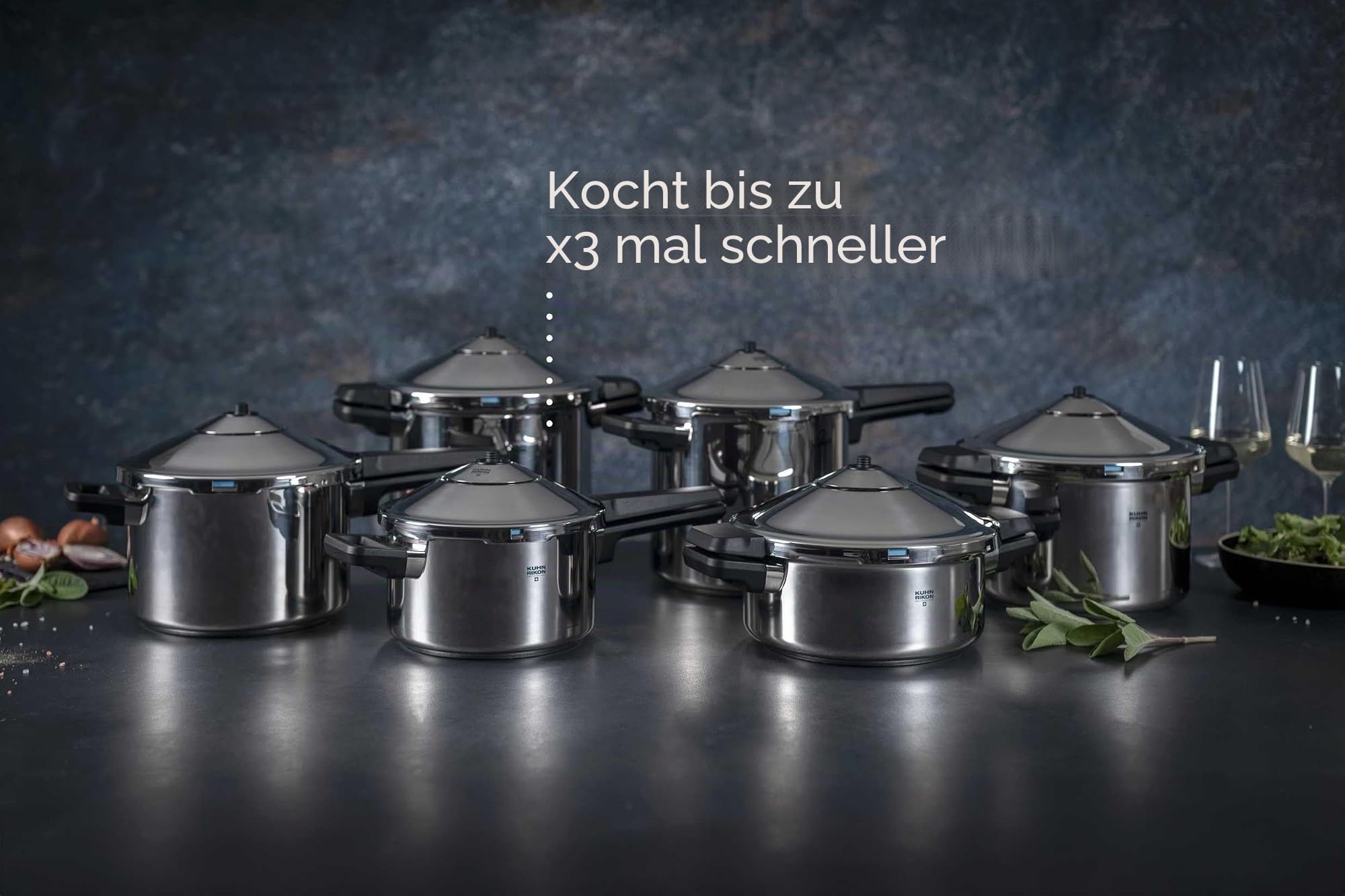 kuhn-rikon-duromatic-inox-schnellkochtopf-set-8l-4l-24-cm-edelstahl image 2