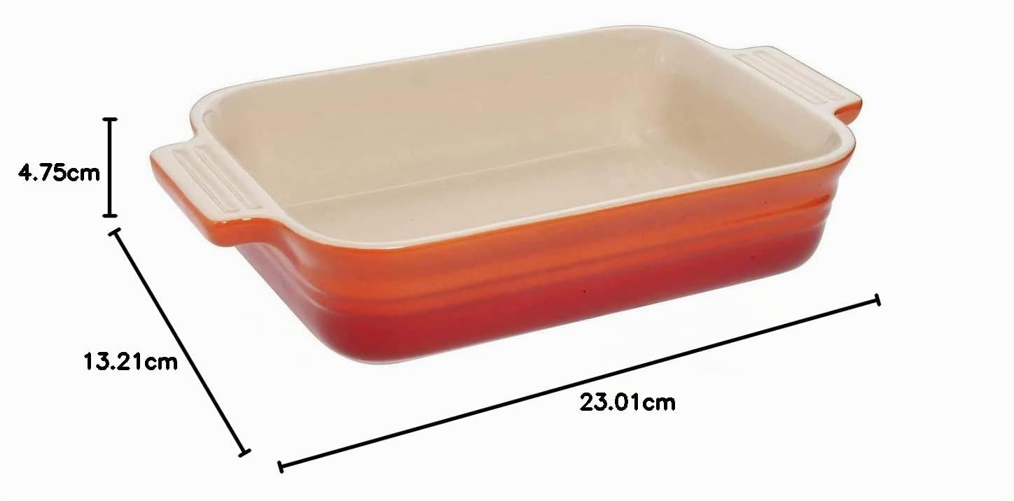 le-creuset-auflaufform-rechteckig-steinzeug-18-x-13-cm-ofenrot-500-ml image 6