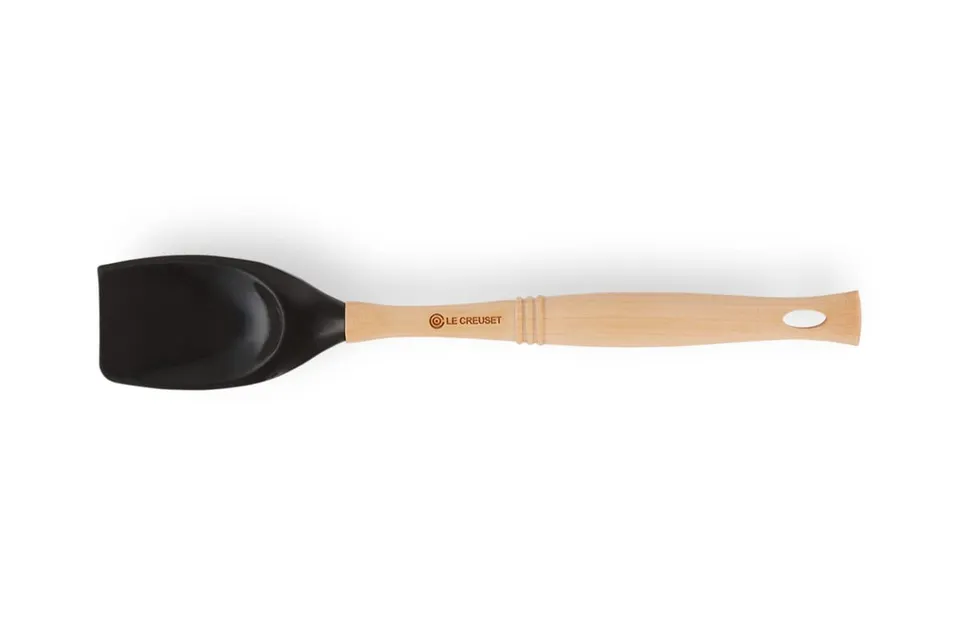le-creuset-kochl-ffel-premium-32-cm-mit-abnehmbarem-silikonkopf-schwarz image 1