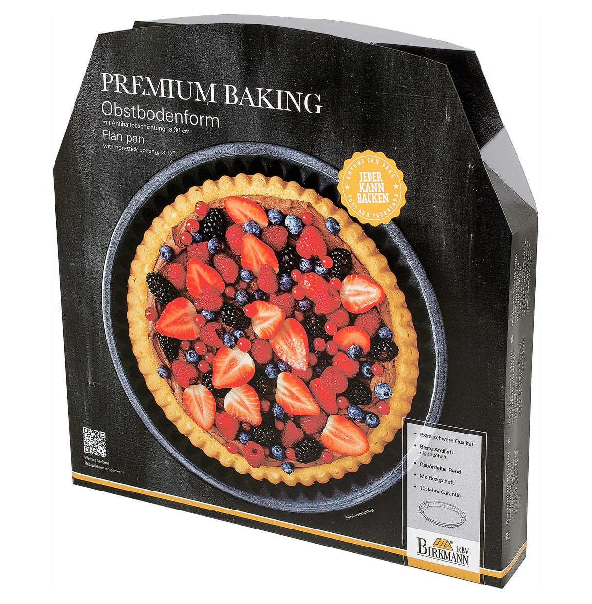 birkmann-obstbodenform-30-cm-premium-baking-karbonstahl image 2