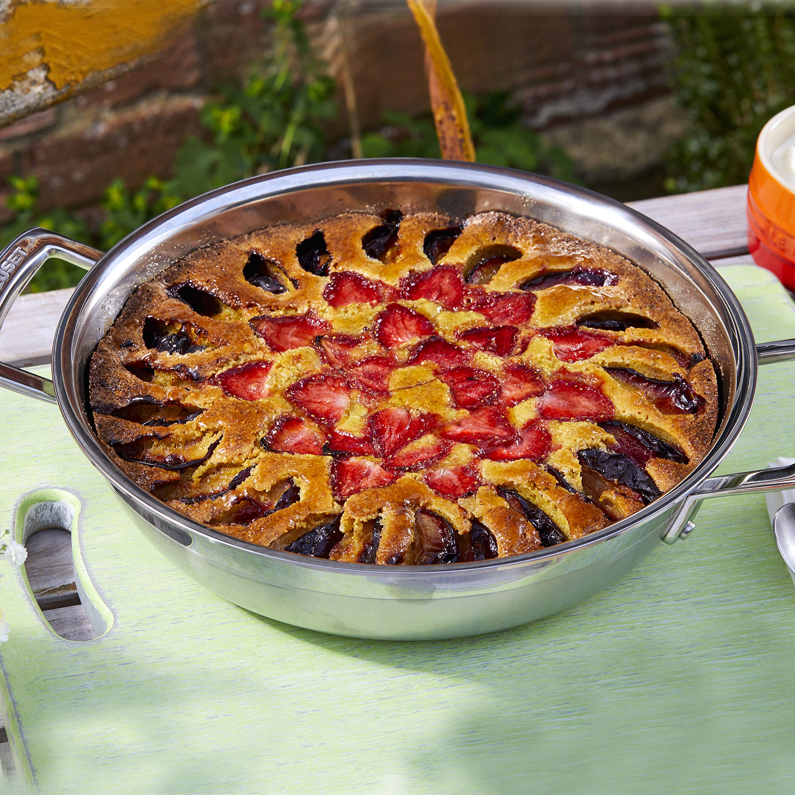 le-creuset-3-ply-edelstahl-profipfanne-mit-deckel-24-cm-unbeschichtet-f-r-alle-h image 4