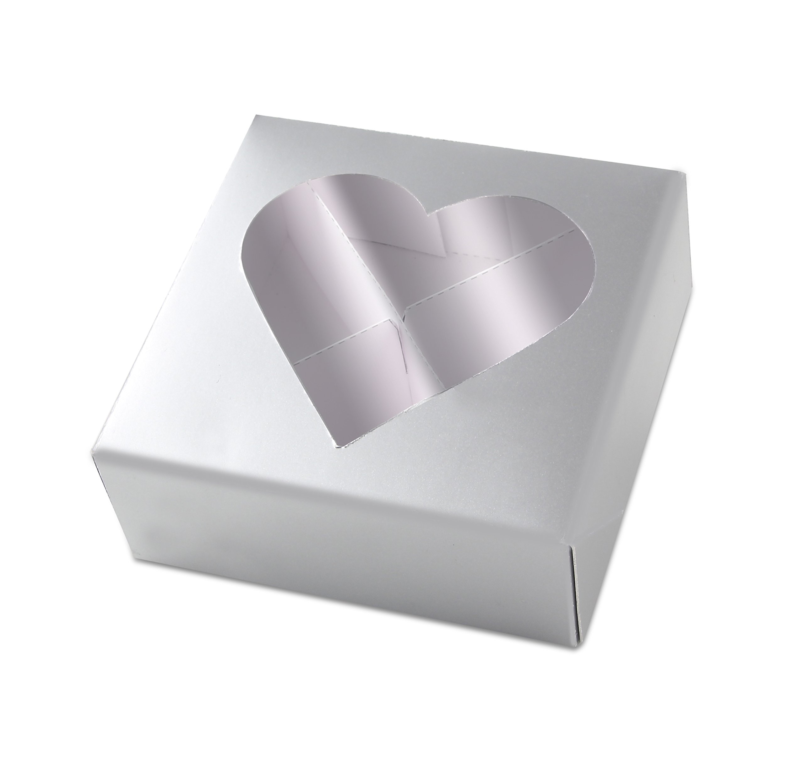 dr-oetker-geschenkbox-pralinentraum-2er-set-11-x-11-x-4-5-cm-silber-mit-sichtfen image 1