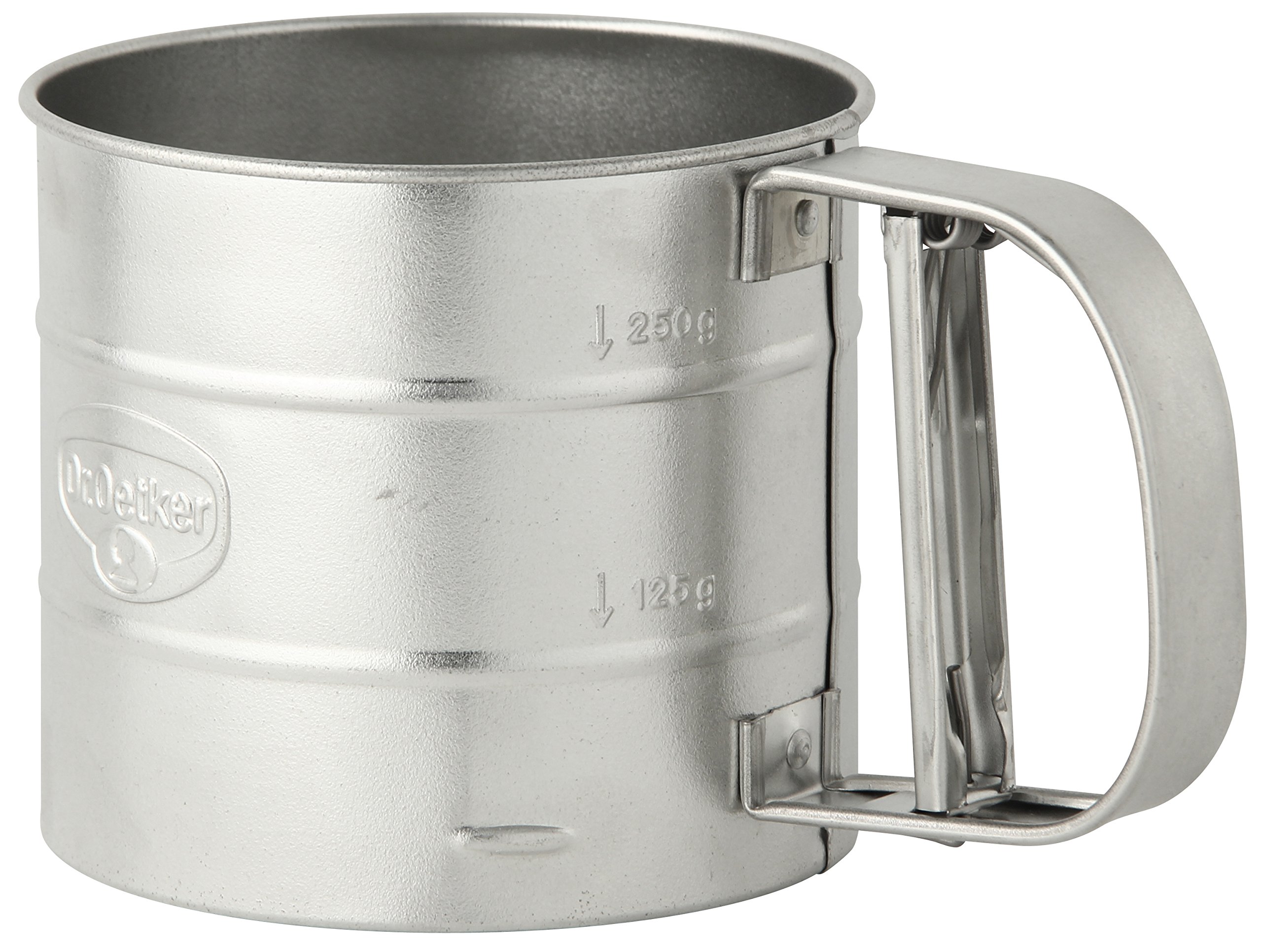 dr-oetker-einhand-mehlsieb-10-5-cm-350-g-metall-silber image 1