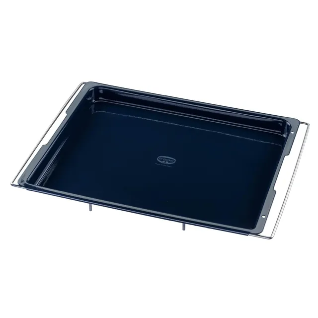dr-oetker-back-liebe-emaille-backblech-verstellbar-41-53-cm-dunkelblau image 1