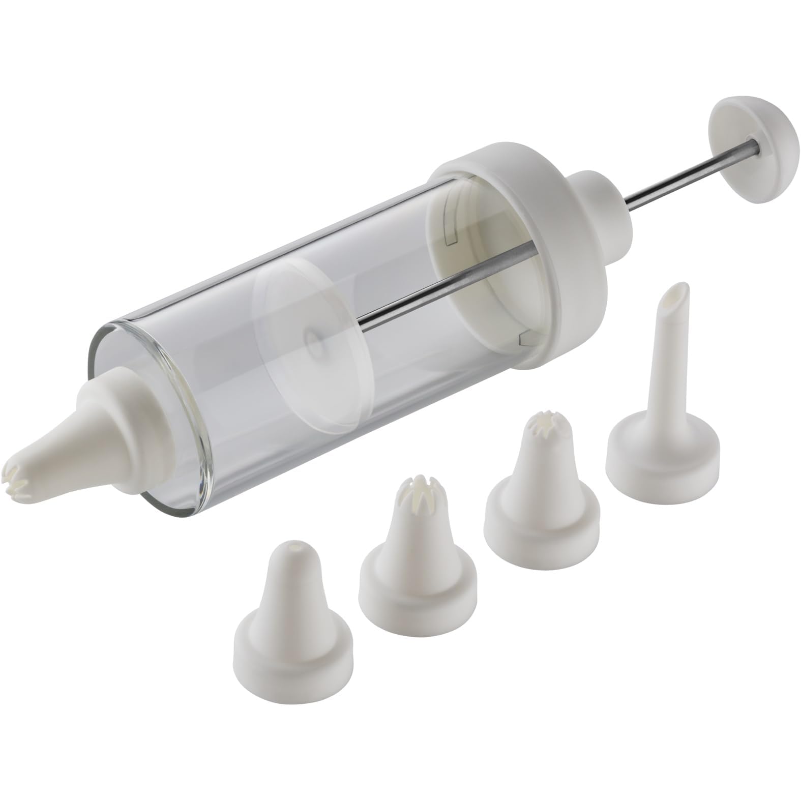 kaiser-classic-garnierspritze-200-ml-mit-5-t-llen-geb-ckpresse-tortenspritze image 2