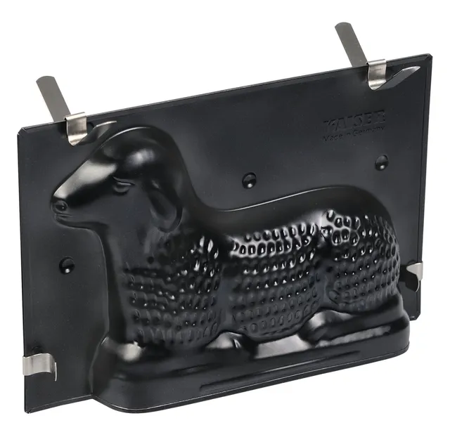 kaiser-3d-osterlamm-backform-0-7-l-23-x-16-x-6-5-cm-motivbackform-schwarz image 1