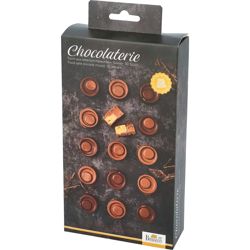 birkmann-chocolaterie-pralinenform-toffee-21-x-11-5-cm-silikonform-f-r-30-pralin image 1