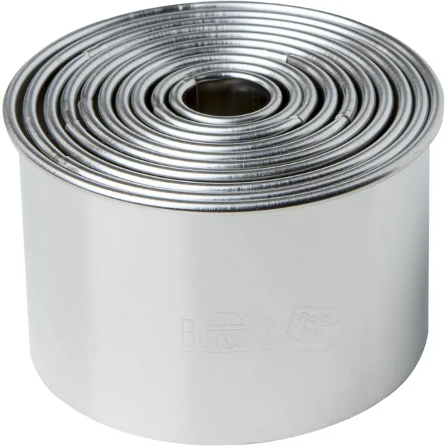 birkmann-easy-baking-ausstechformen-set-kreis-10-teilig-edelstahl-1-5-7-cm image 1
