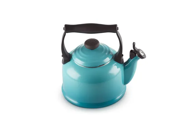 le-creuset-wasserkessel-tradition-2-1-l-emaillierter-stahl-karibik image 1