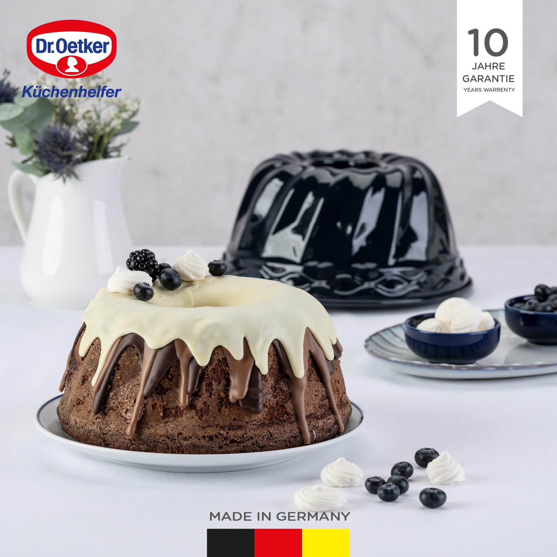 dr-oetker-back-liebe-guglhupfform-22-cm-emaille-dunkelblau image 3