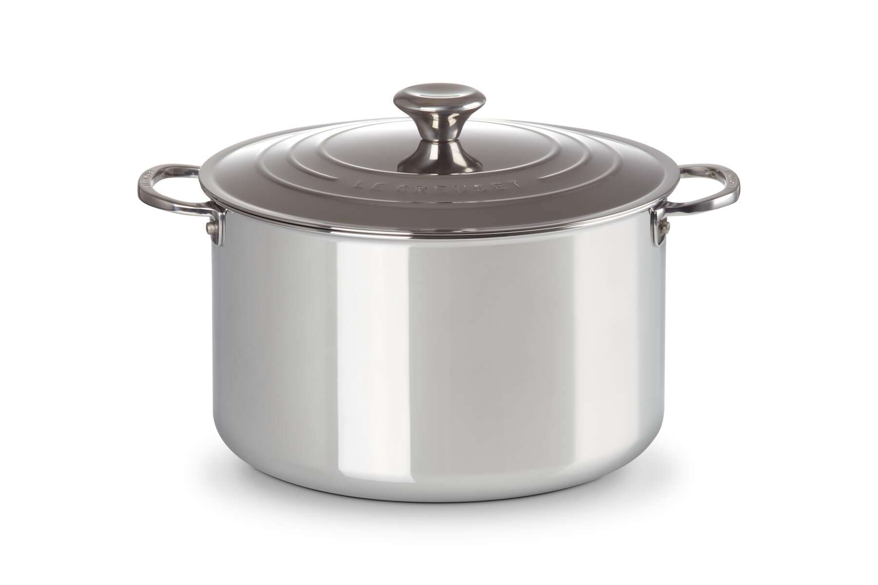 le-creuset-3-ply-plus-suppentopf-28-cm-edelstahl-mit-deckel image 2