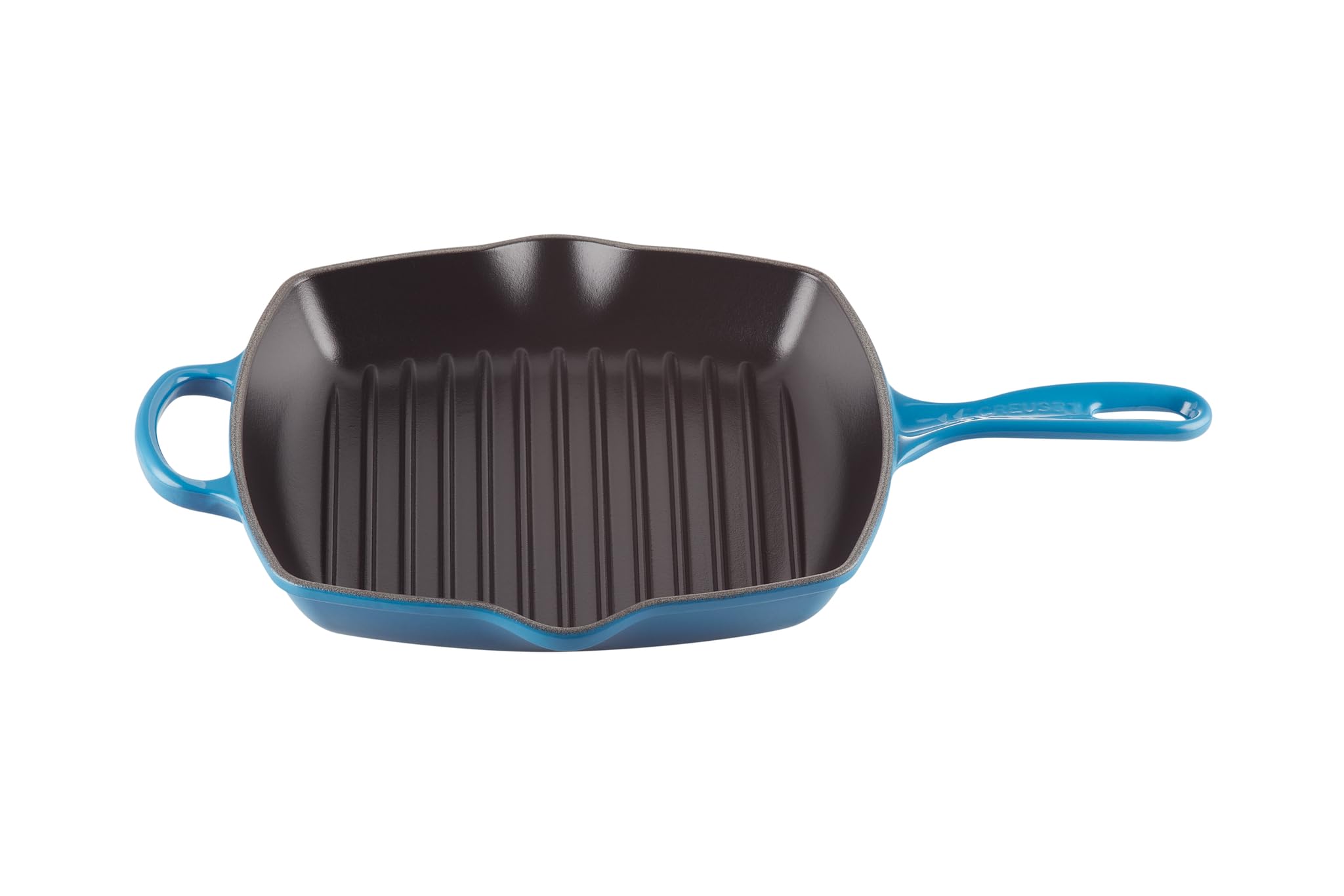 le-creuset-signature-gusseisen-grillpfanne-quadratisch-26-cm-kirschrot image 8