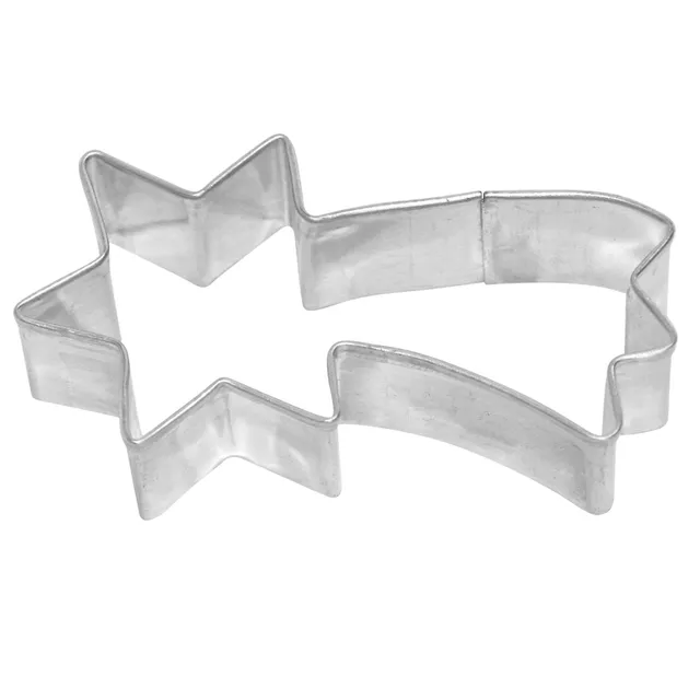 birkmann-ausstechform-komet-5-5-cm-wei-blech-pl-tzchenausstecher image 1