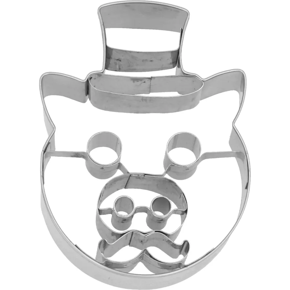 birkmann-ausstechform-schweinchen-mit-zylinder-8-cm-edelstahl-pl-tzchenaussteche image 1
