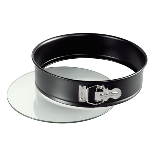 kaiser-inspiration-springform-mit-glasboden-26-cm-kuchenform-rund-schwarz image 6