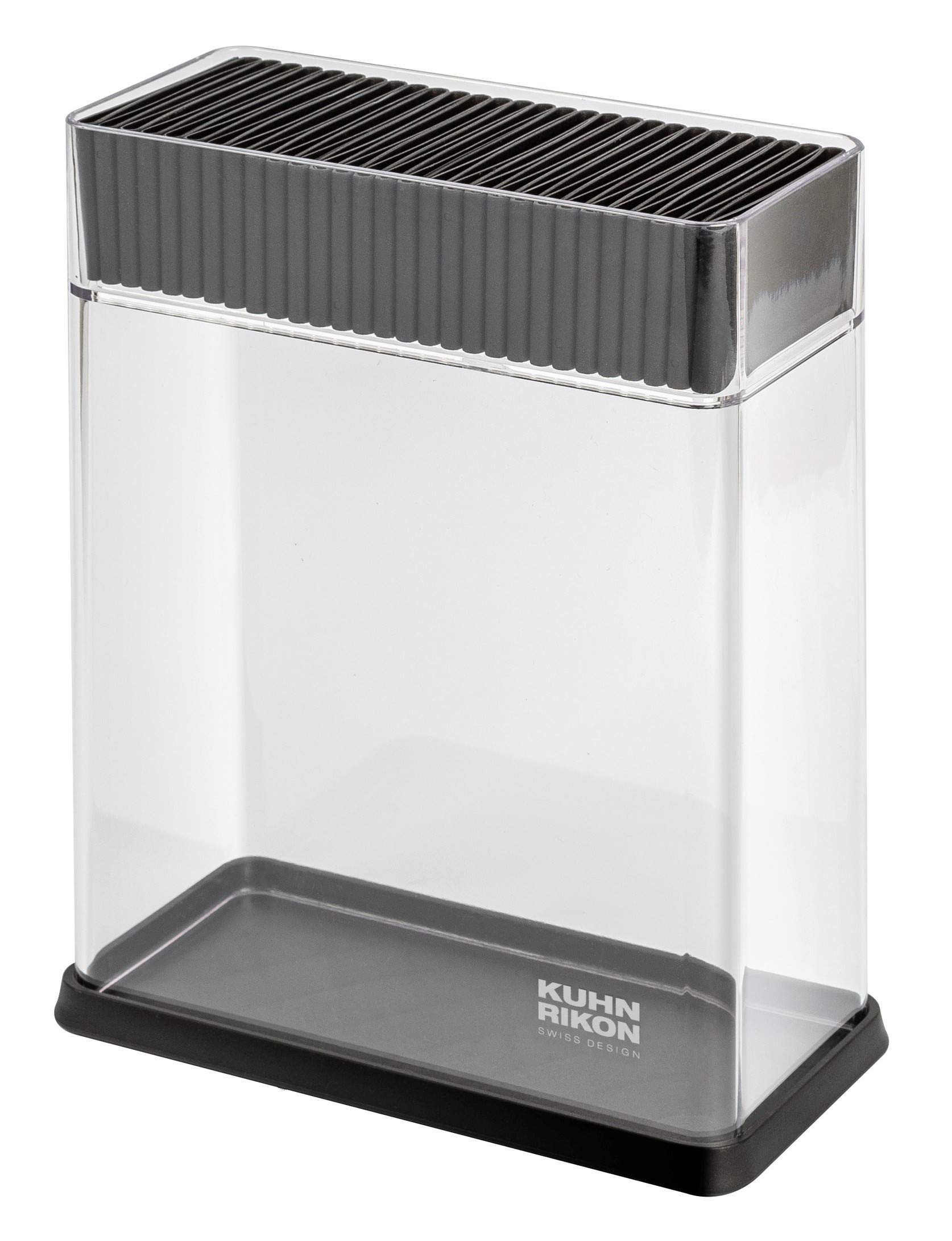 kuhn-rikon-colori-messerblock-transparent-unbest-ckt-bis-20-cm image 1