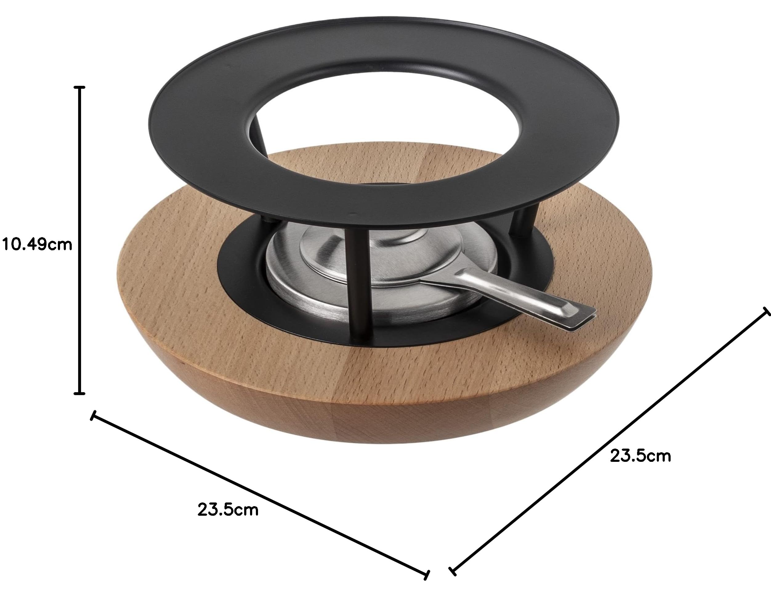 kuhn-rikon-rechaud-buchenholz-f-r-fondue-mit-pastenbrenner-und-6-gabeln image 4