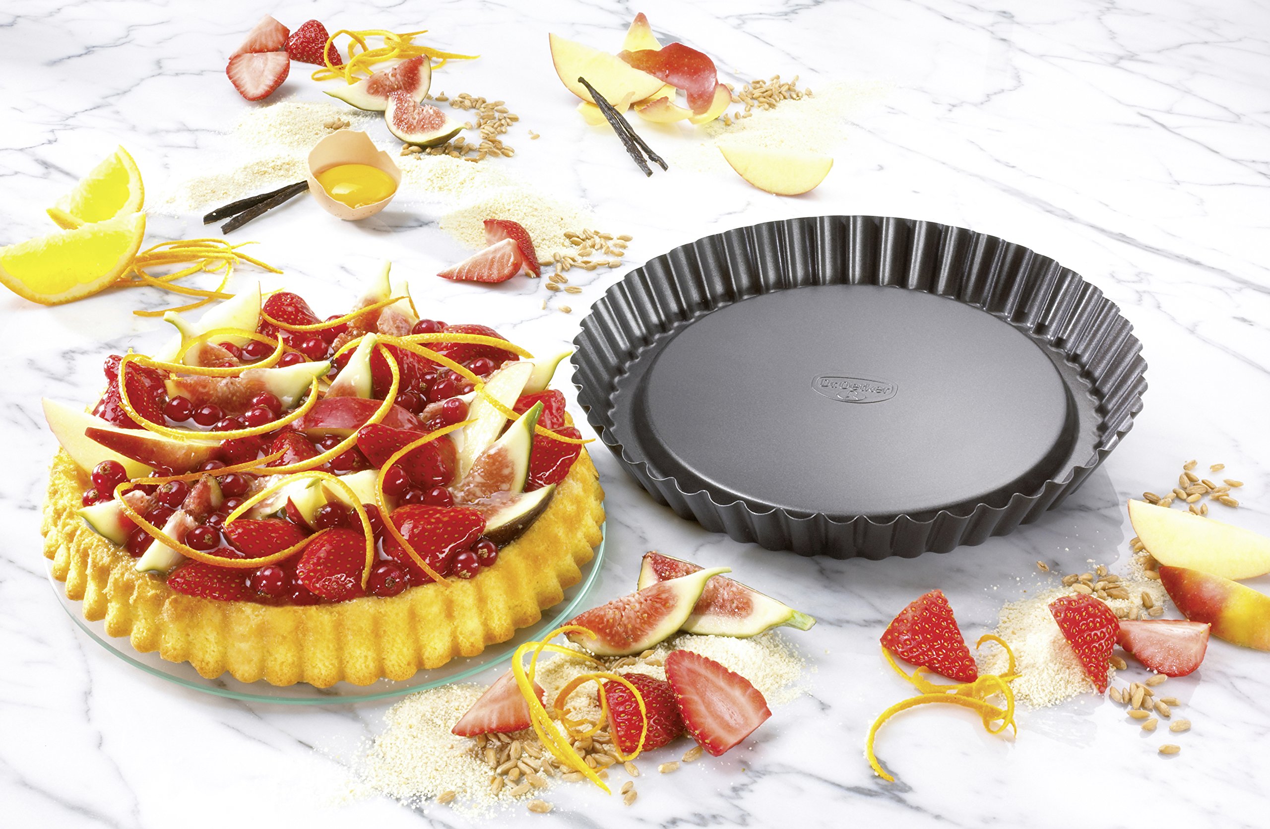 dr-oetker-obstkuchenform-22-cm-aus-stahl image 2