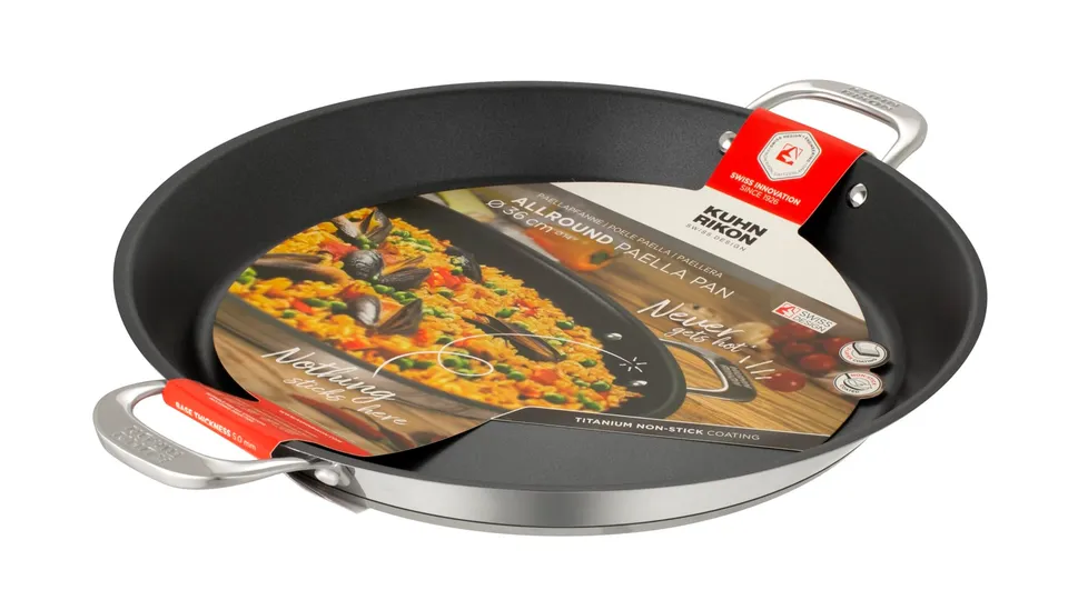 kuhn-rikon-allround-paellapfanne-36-cm-induktion-edelstahl-antihaft image 1