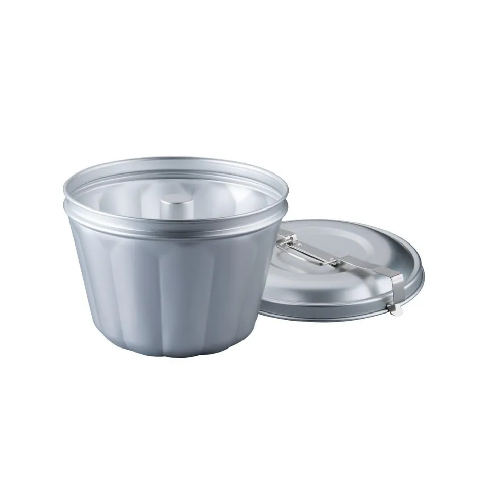 dr-oetker-wasserbadform-aluminium-21-cm-gugelhupf-und-puddingform-2-5-liter-silb image 1