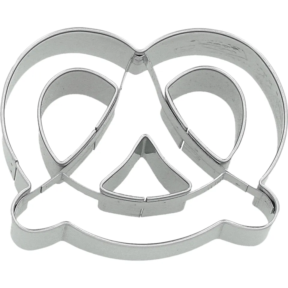 birkmann-ausstechform-brezel-6-5-cm-edelstahl image 1