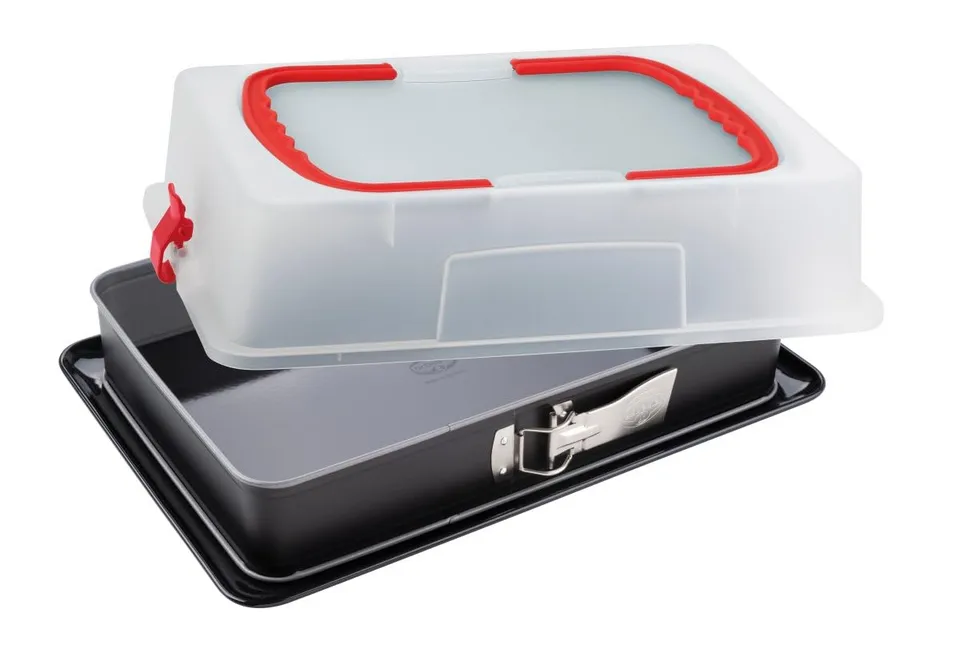 dr-oetker-back-idee-rechteckige-springform-38-cm-mit-servierboden-und-haube image 1
