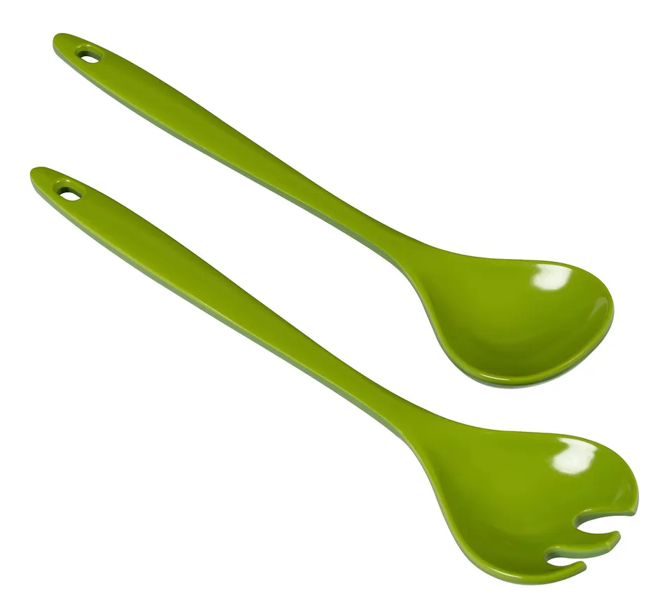 kuhn-rikon-salatbesteck-aus-melamin-gr-n-dunkelgr-n image 1