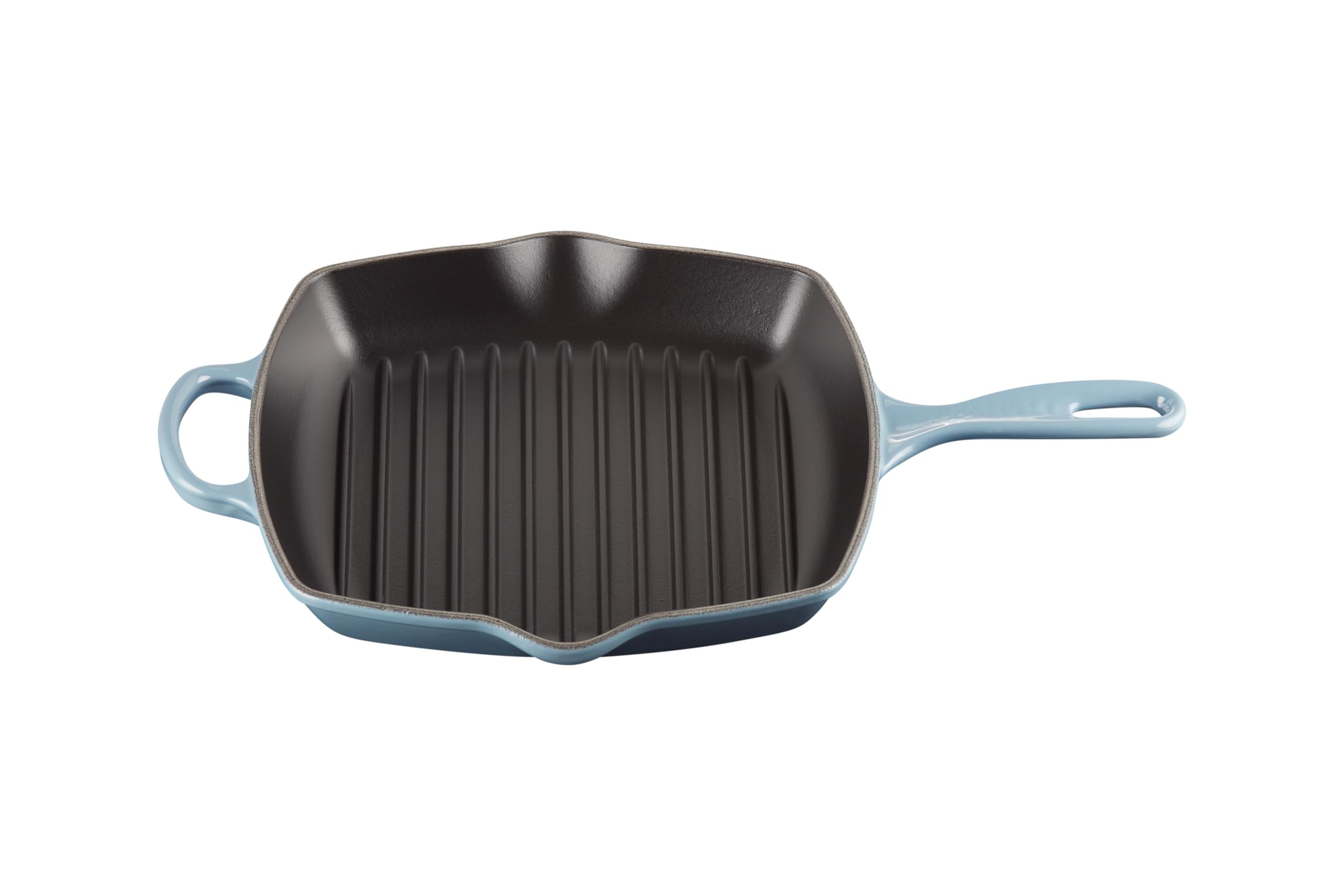 le-creuset-signature-gusseisen-grillpfanne-quadratisch-26-cm-induktion-karibik image 5