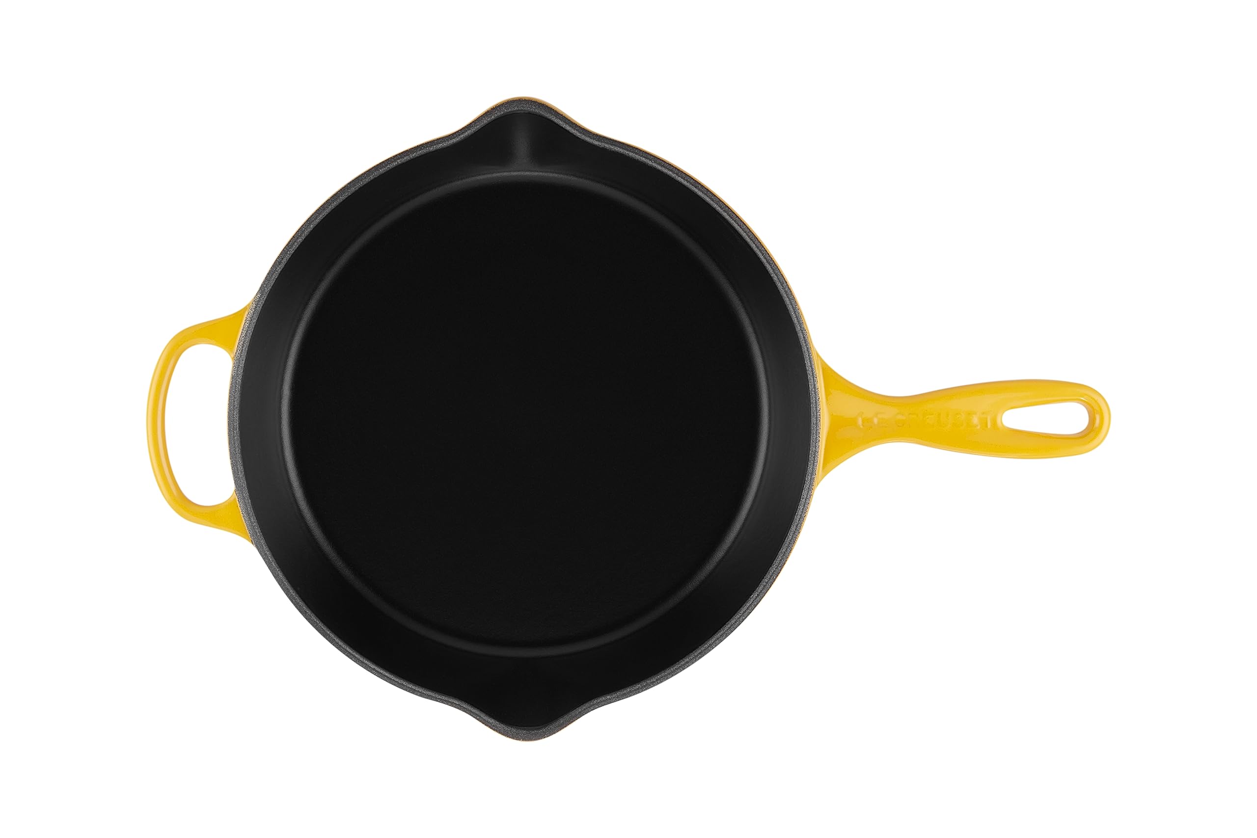 le-creuset-signature-hohe-brat-und-servierpfanne-gusseisen-26-cm-2-liter-nectar image 4
