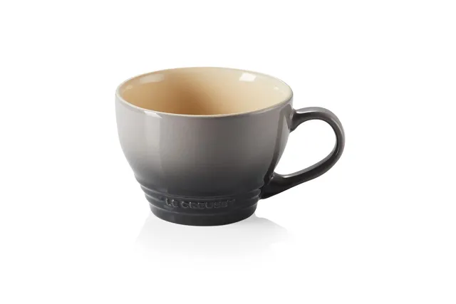 le-creuset-gro-e-cappuccino-tasse-steinzeug-400-ml-flint image 1