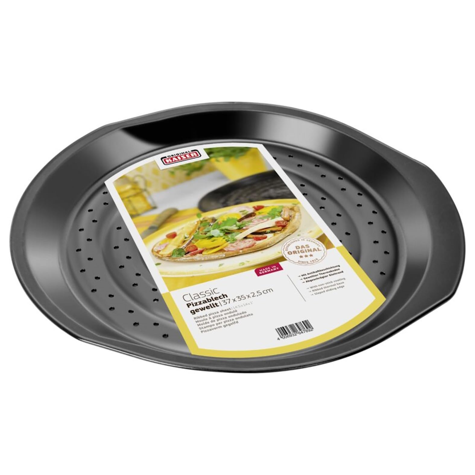 original-kaiser-delicious-crossini-pizzaform-37-x-35-x-2-5-cm-schwarz-gelocht-mi image 3