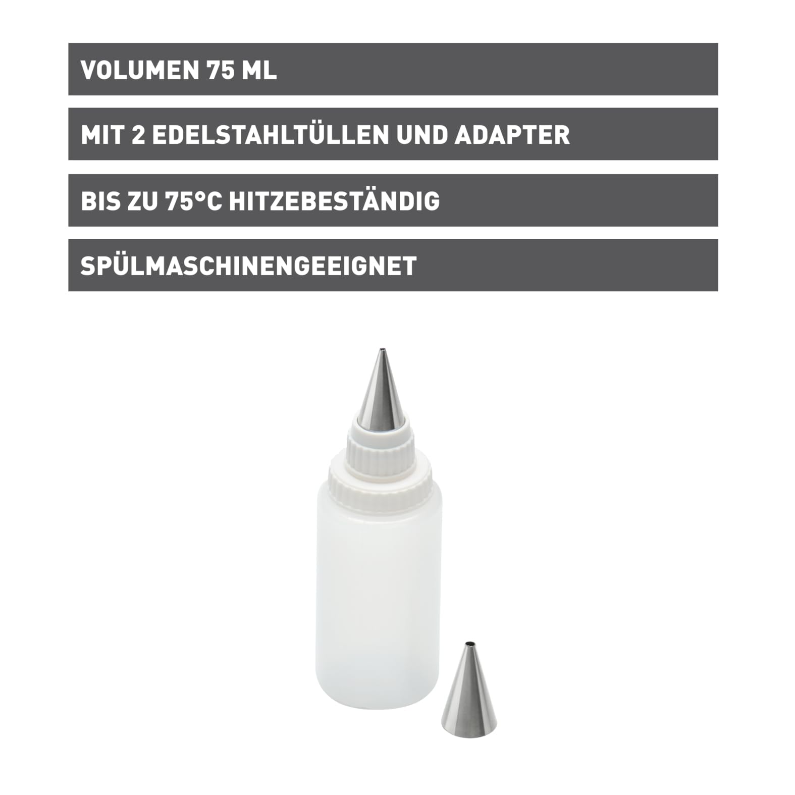 kaiser-inspiration-spritzflasche-75-ml-mit-2-edelstahl-t-llen-dekorierflasche image 2