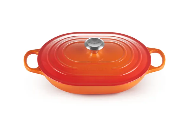 le-creuset-signature-oblong-br-ter-31-cm-3-4-liter-gusseisen-ofenrot image 1