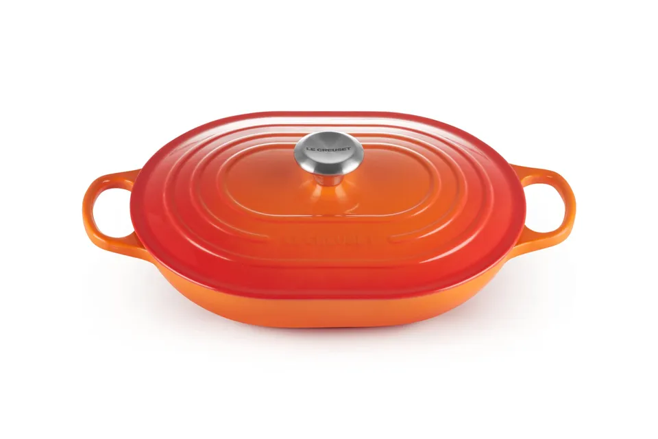 le-creuset-signature-oblong-br-ter-31-cm-3-4-liter-gusseisen-ofenrot image 1