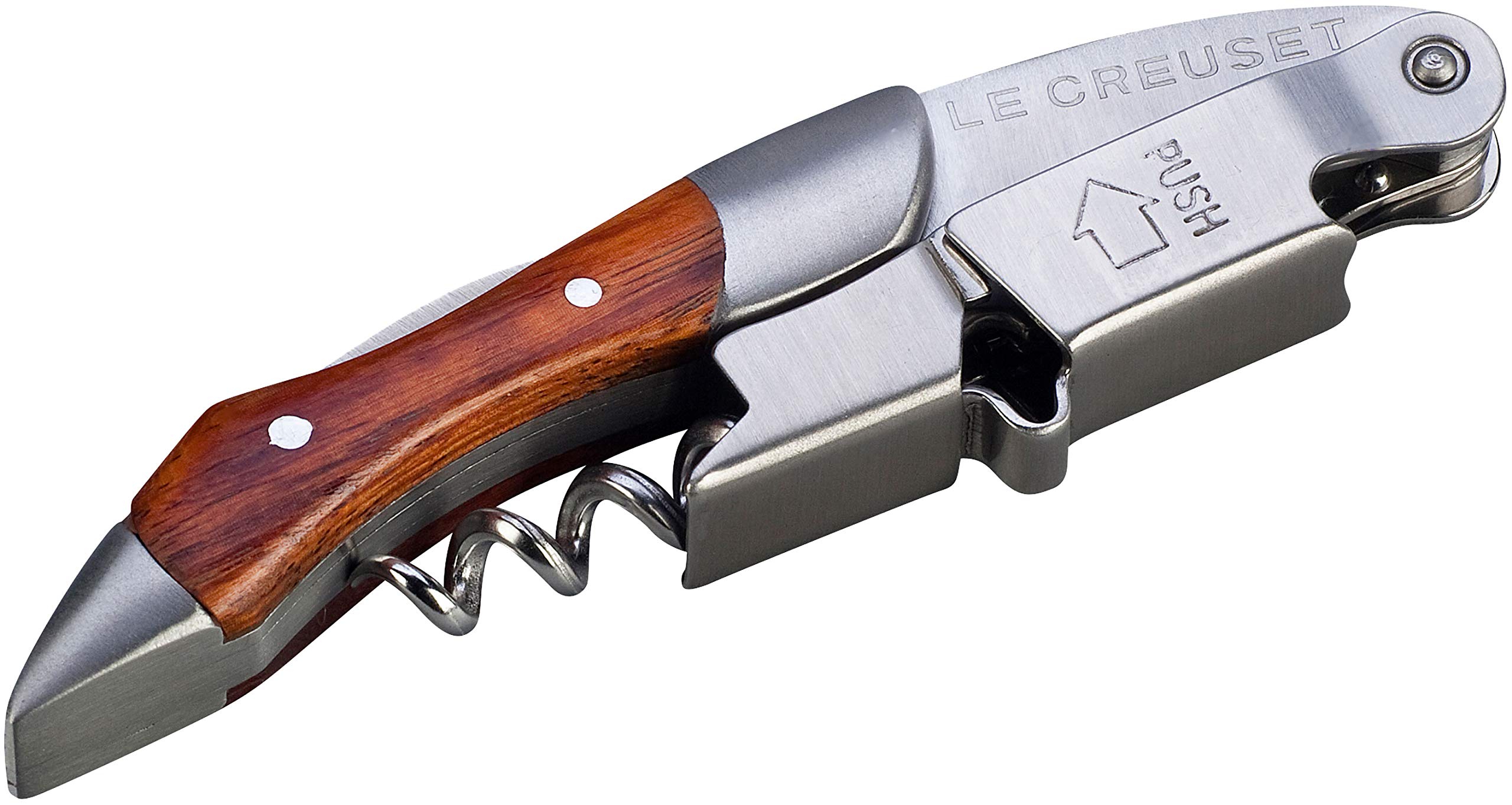 le-creuset-kellnermesser-wt110w-korkenzieher-holz-edelstahl-silber image 4