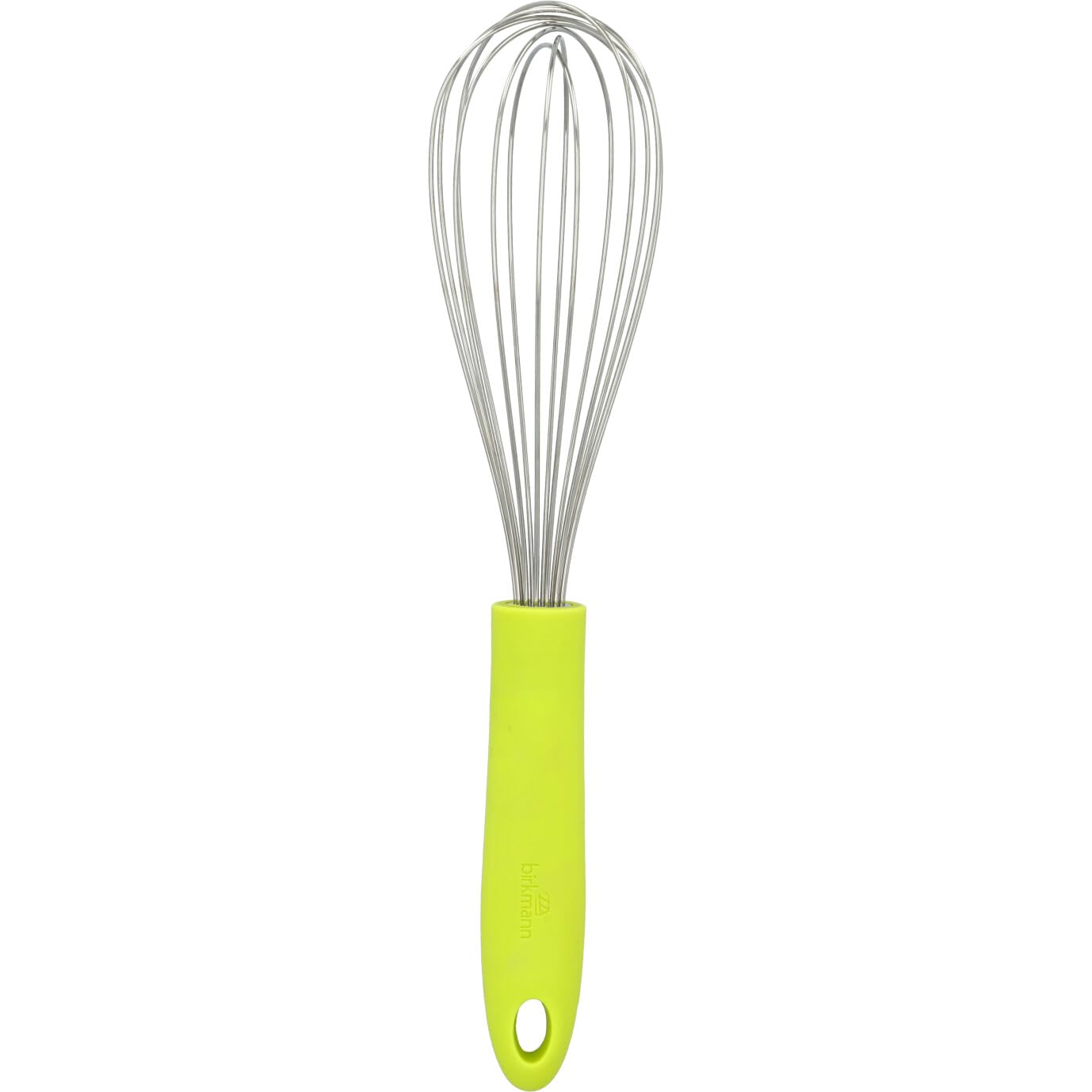 birkmann-schneebesen-lemon-green-29-cm-edelstahl-mit-silikongriff image 1