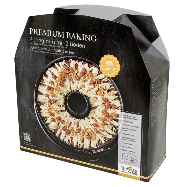 birkmann-premium-baking-springform-28-cm-mit-2-b-den-9-cm-hoch image 1