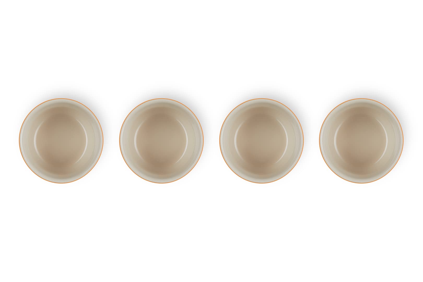 le-creuset-mini-f-rmchen-4er-set-steinzeug-100-ml-ofenrot image 4