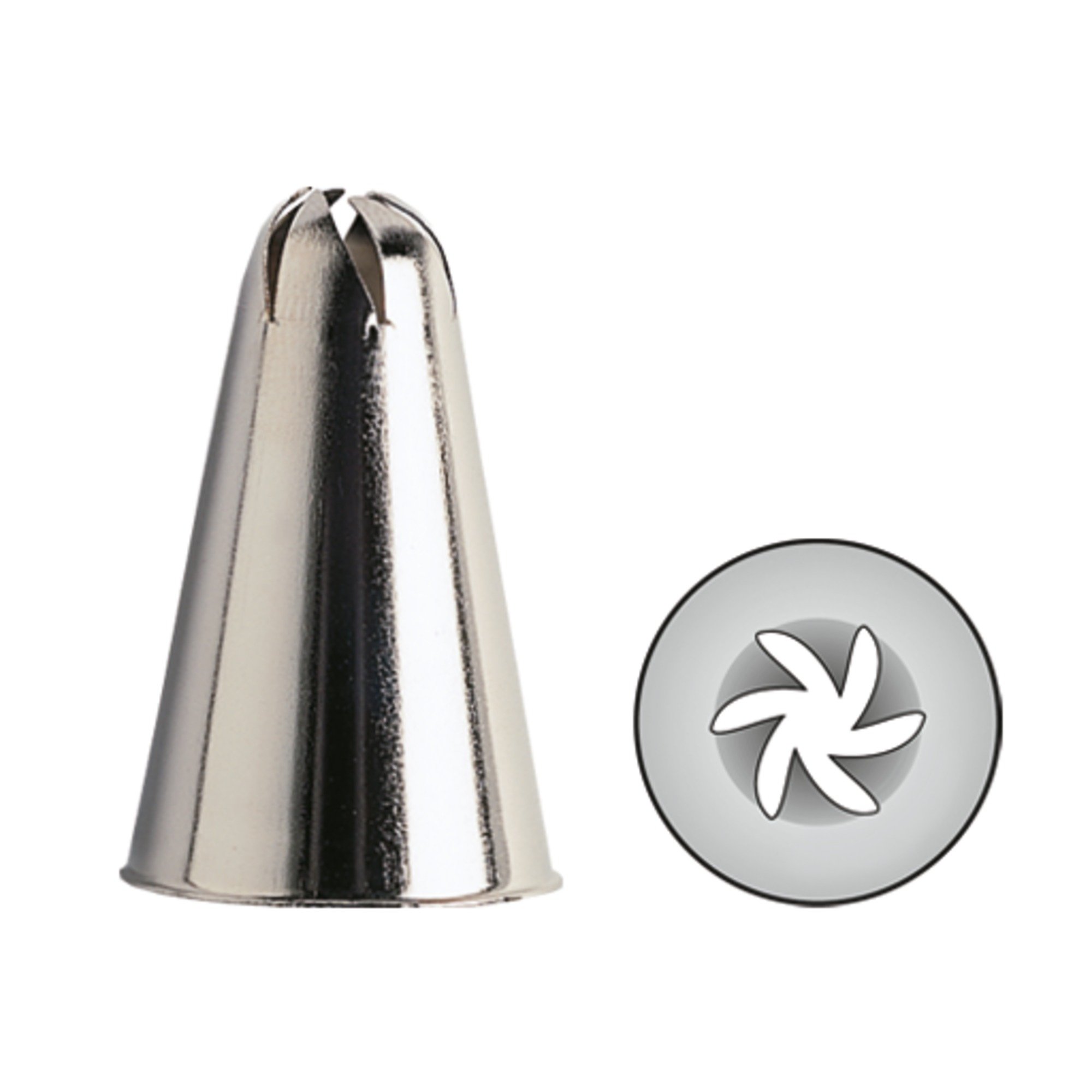 kaiser-classic-rosettent-lle-6-zackig-15-mm-edelstahl image 1