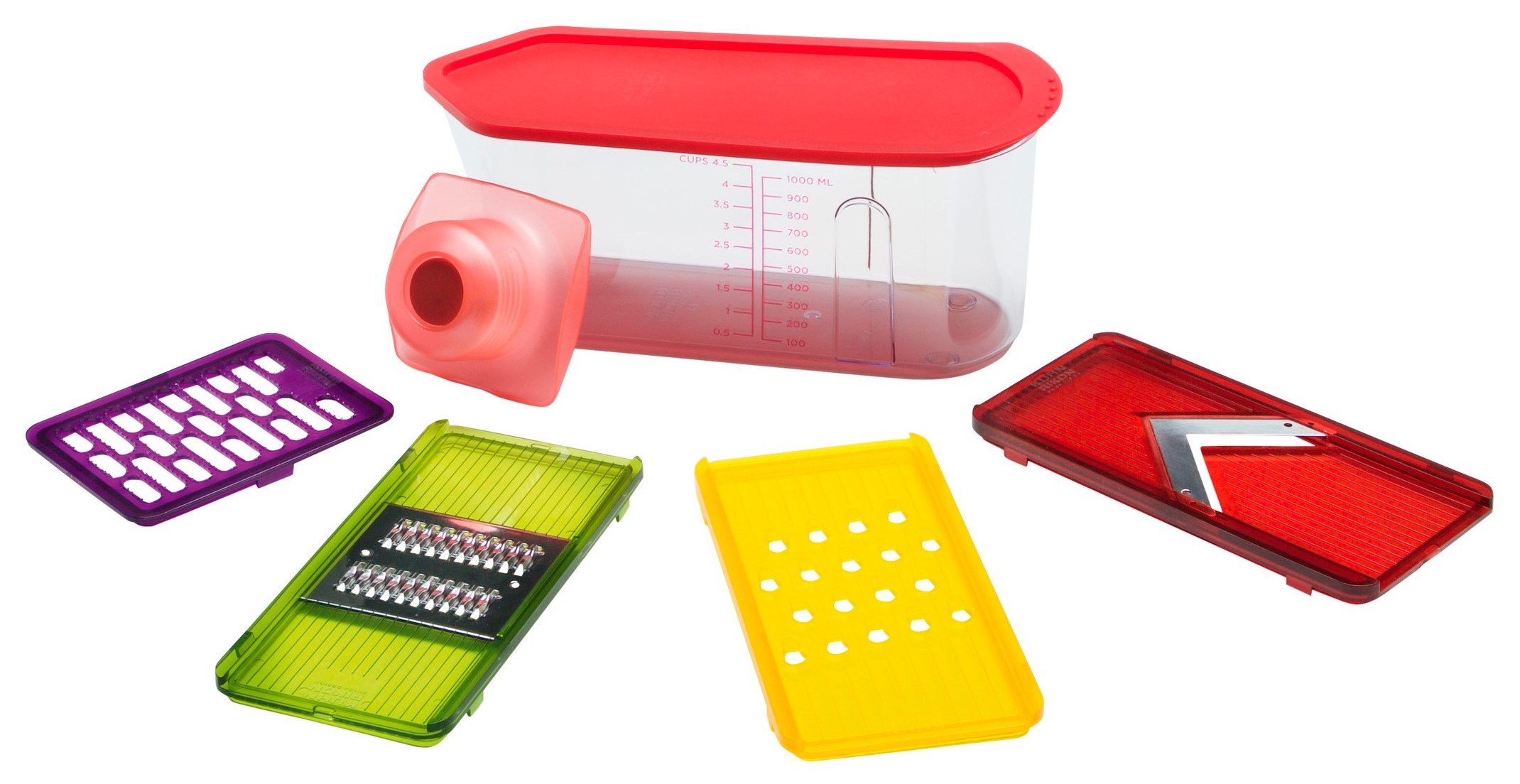 kuhn-rikon-multi-mandoline-reibe-box-manueller-gem-seschneider-gem-sehobel image 1