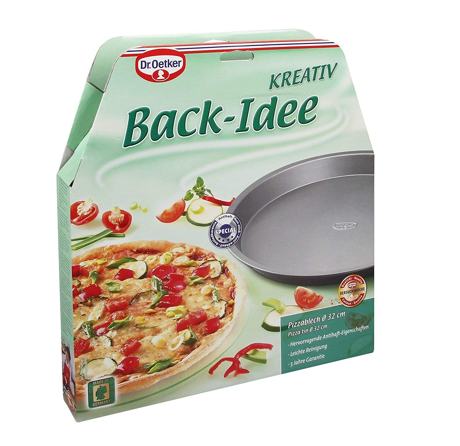 dr-oetker-pizzablech-32-cm-back-idee-mit-antihaft-beschichtung image 2