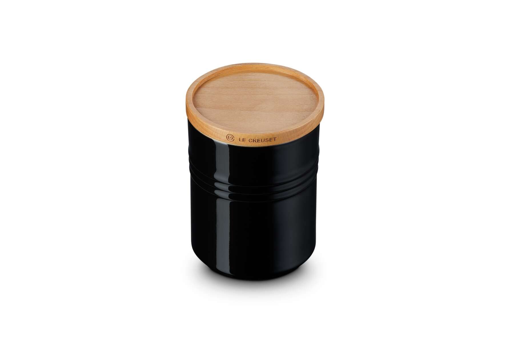 le-creuset-steinzeug-vorratsdose-mittel-540-ml-10-cm-bamboo-mit-holz-deckel image 7
