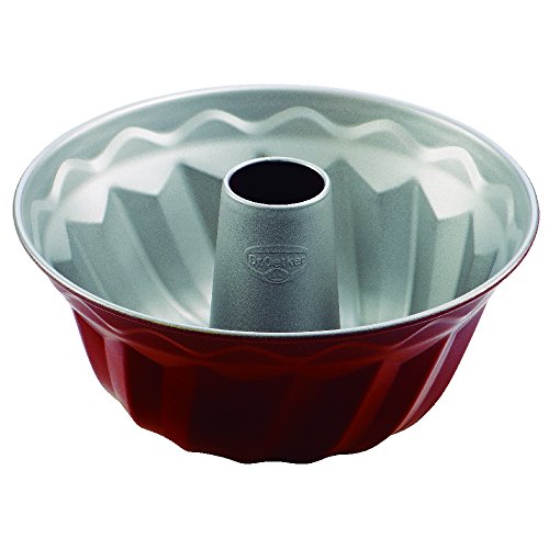 dr-oetker-gugelhupfform-22-cm-stahl-antihaft-grau-rot image 5
