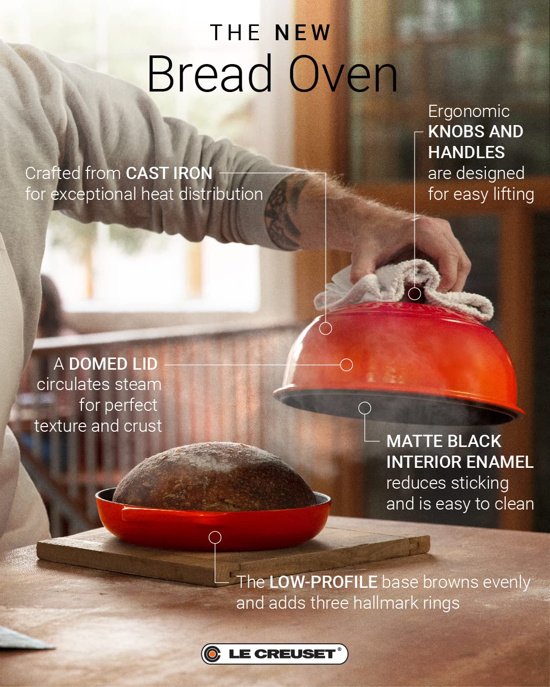 le-creuset-signature-brot-br-ter-24-cm-gusseisen-kirschrot image 5