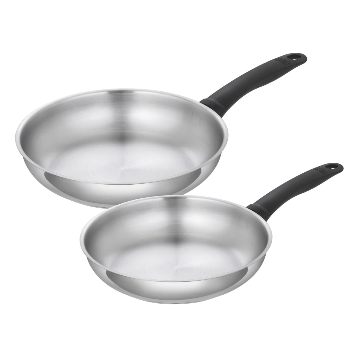 kuhn-rikon-classic-bratpfannen-set-24-28-cm-edelstahl-unbeschichtet image 1